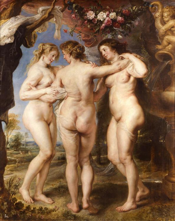 Peter Paul Rubens The Three Graces (mk08) France oil painting art